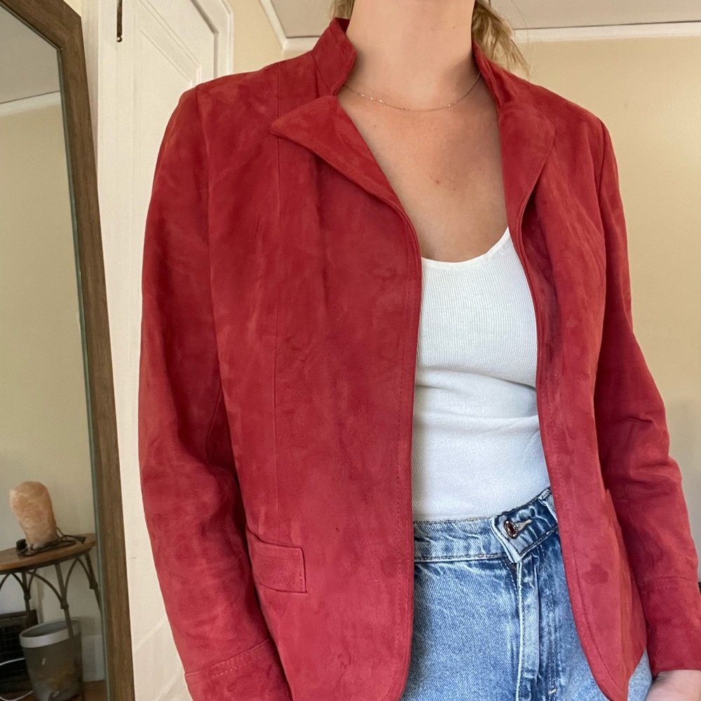 Rare Vintage Suede Jacket | Genuine Leather Jacket | Suede Jacket for Fall
